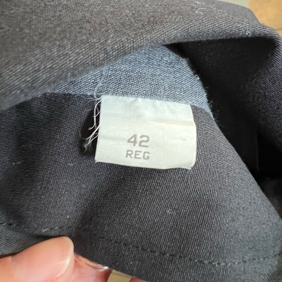 Mens Black Lined Trench Coat Made in USA Sz 42 R - Picture 10 of 10